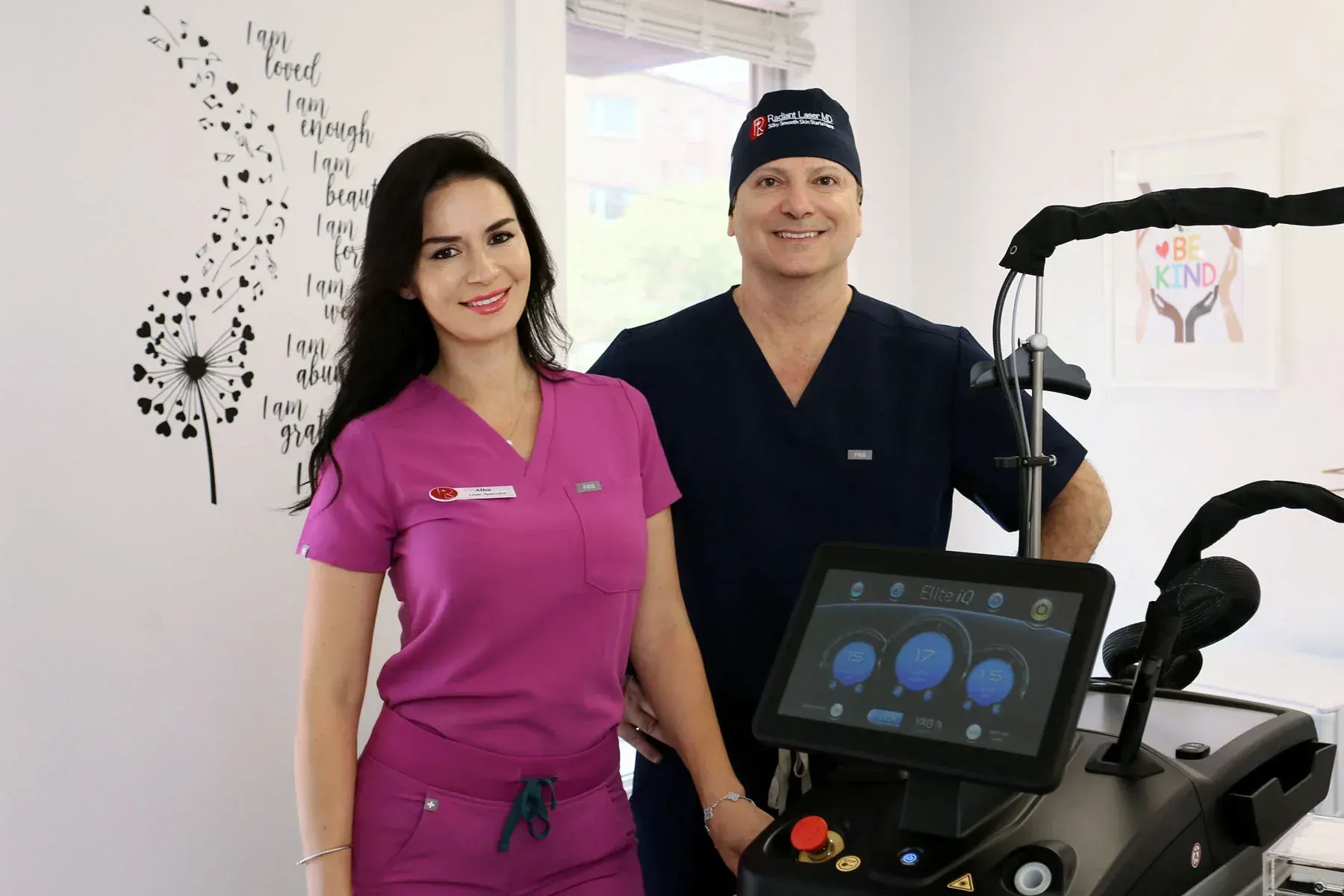 Radiant Laser MD clinic interior in Cambridge Massachusetts