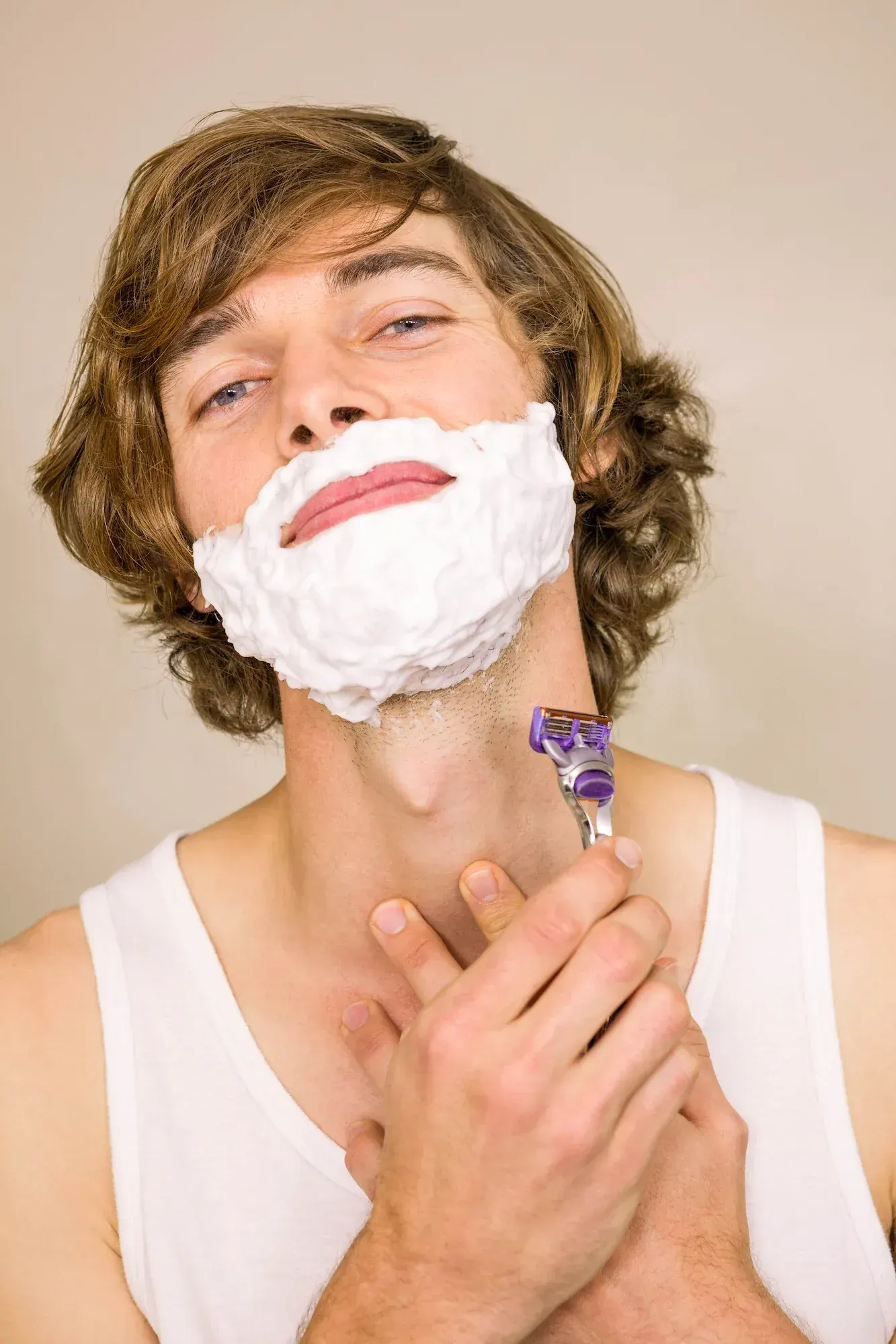 Patient discussing facial hair removal options at Radiant Laser MD Cambridge